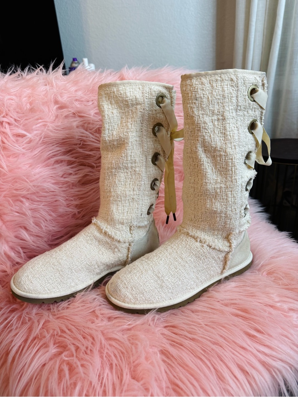 UGG Heirloom Lace Up Boots